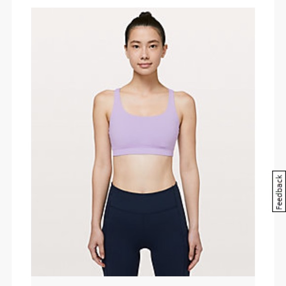 Lululemon lavender energy bra - Picture 8 of 10